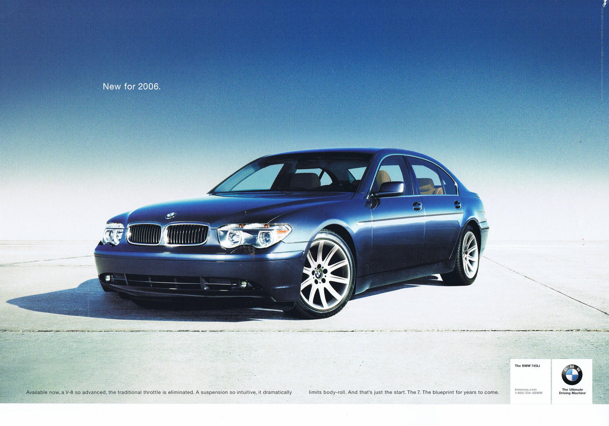 New for 2006. BMWNA Advertising Art