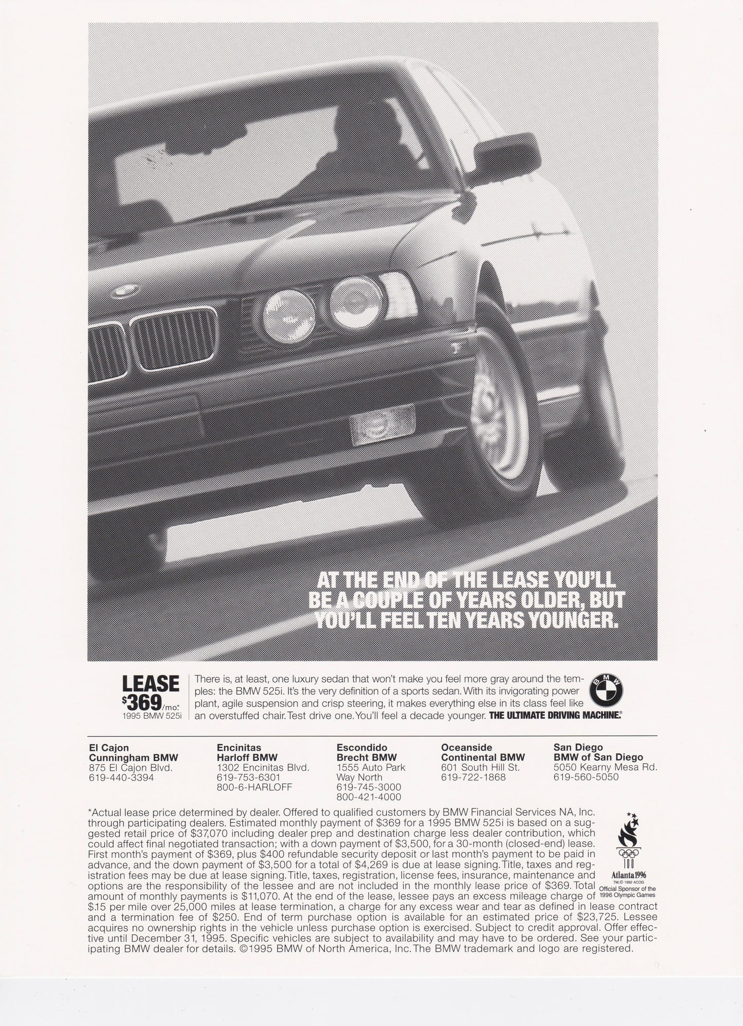 You'll feel ten years younger, BMWNA Ad Artwork Small - BMW CCA Foundation