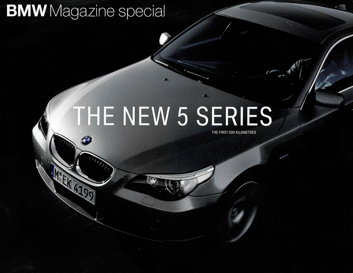 BMW Magazine special THE NEW 5 SERIES