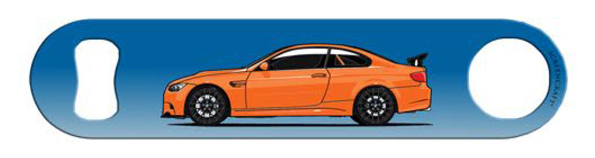 Orange E92 M3 Bottle Opener