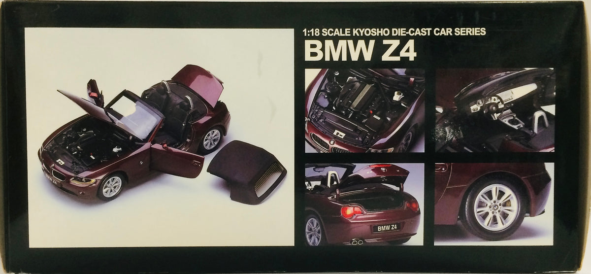 Kyosho 1:64 Silver BMW E85 2003 Z4 Model Car – BMW CCA