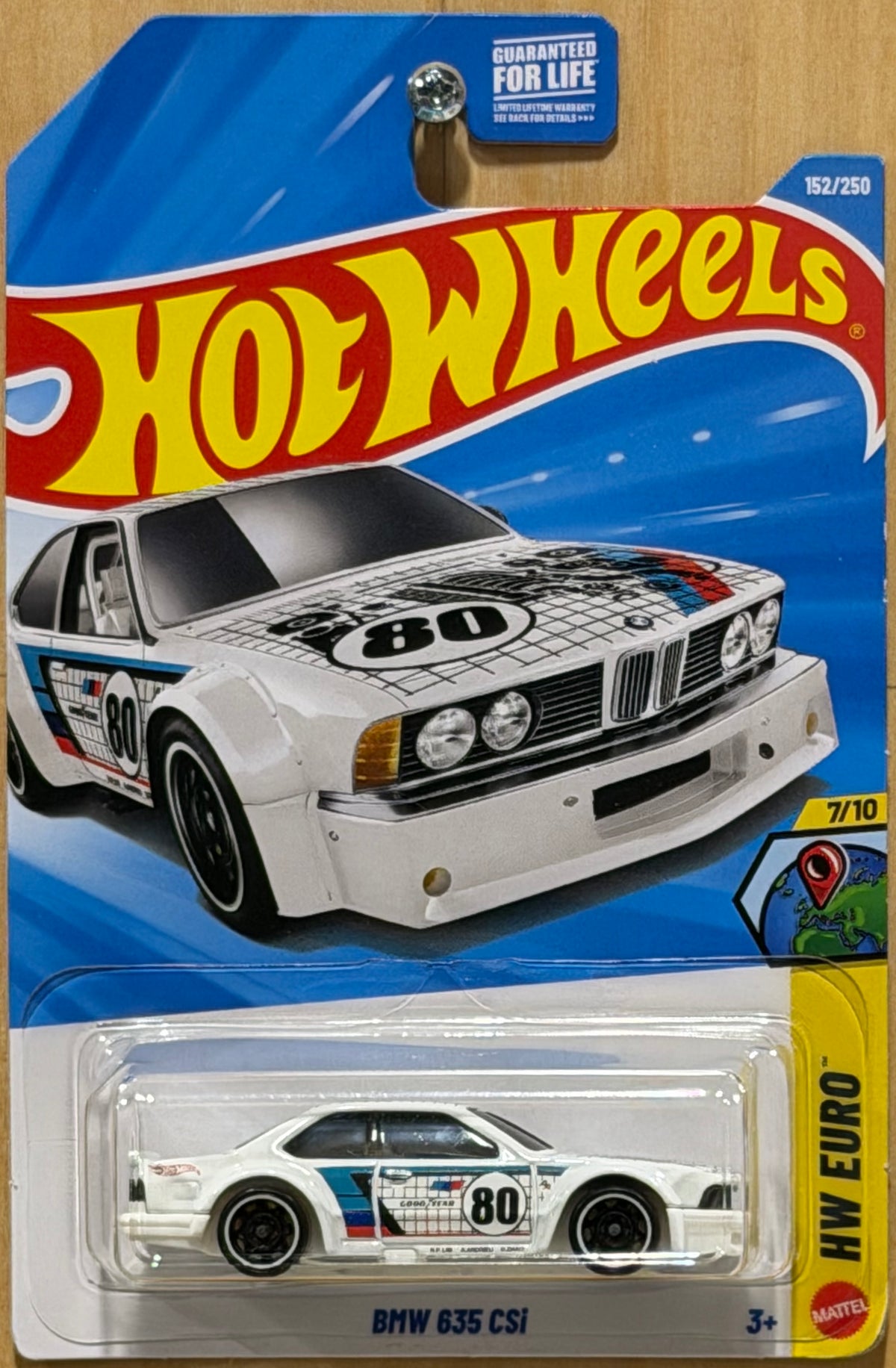 Hot Wheels - White BMW 635 CSi 152/250