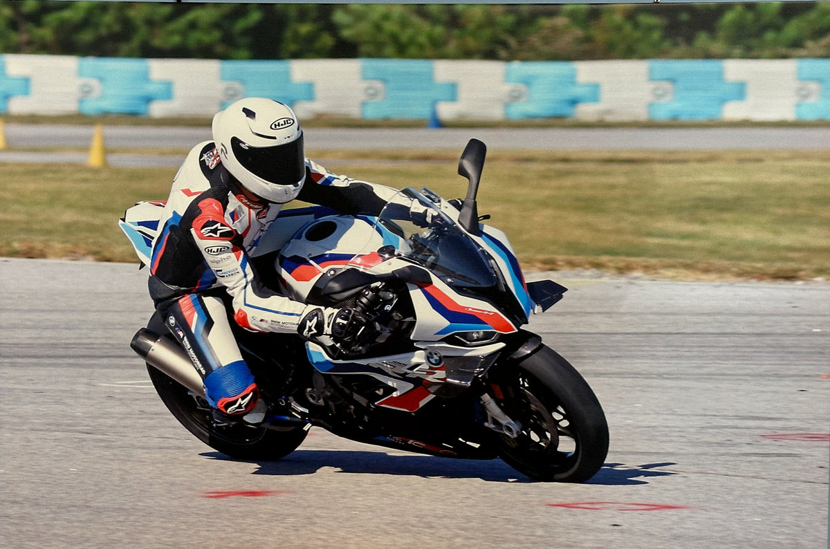 M1000RR at speed on Canvas - BMW CCA Foundation