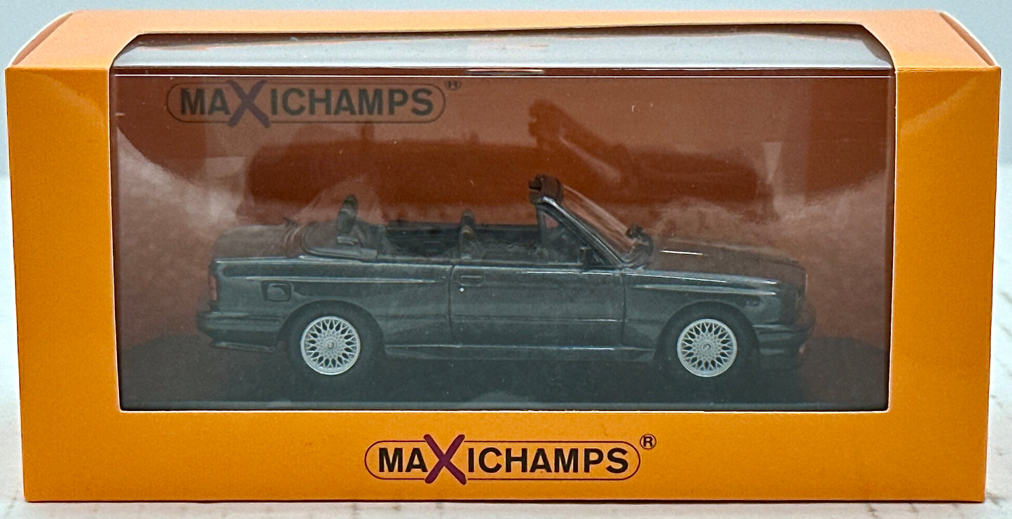 Maxichamps 1:43 Black Metallic BMW 1988 E30 M3 Cabriolet - BMW CCA Foundation