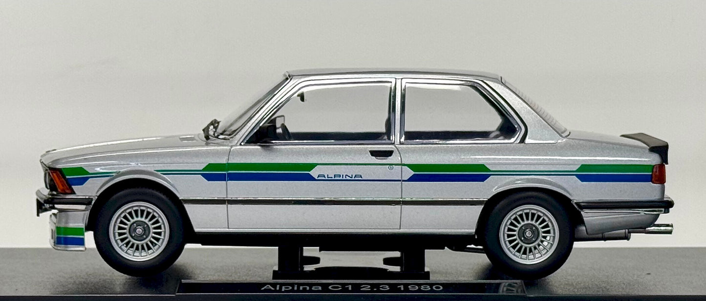 KK SCALE 1:18 1980 Silver Alpina C1 (E21) 2.3 - BMW CCA Foundation