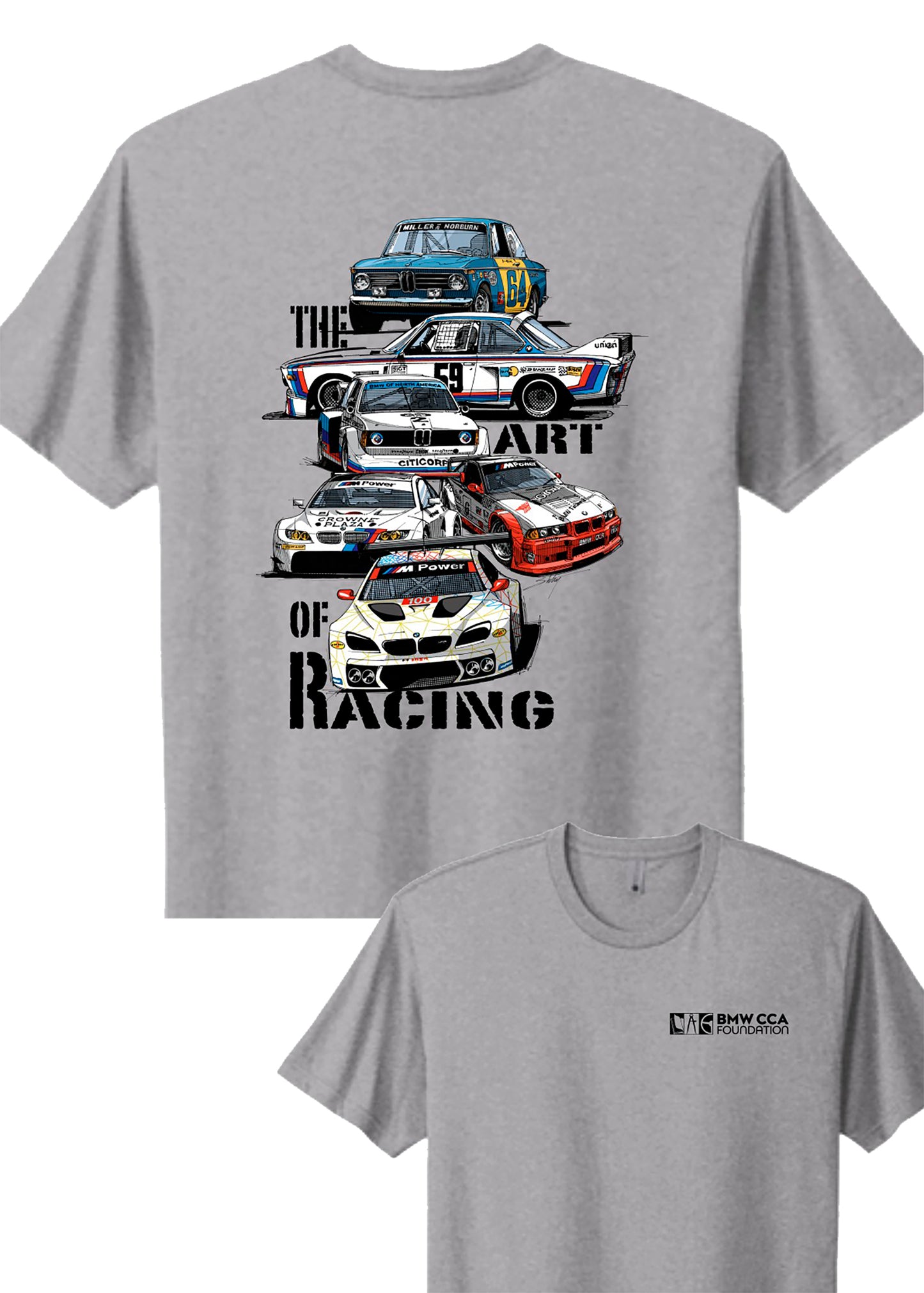 New Art of Racing Shirt - BMW CCA Foundation