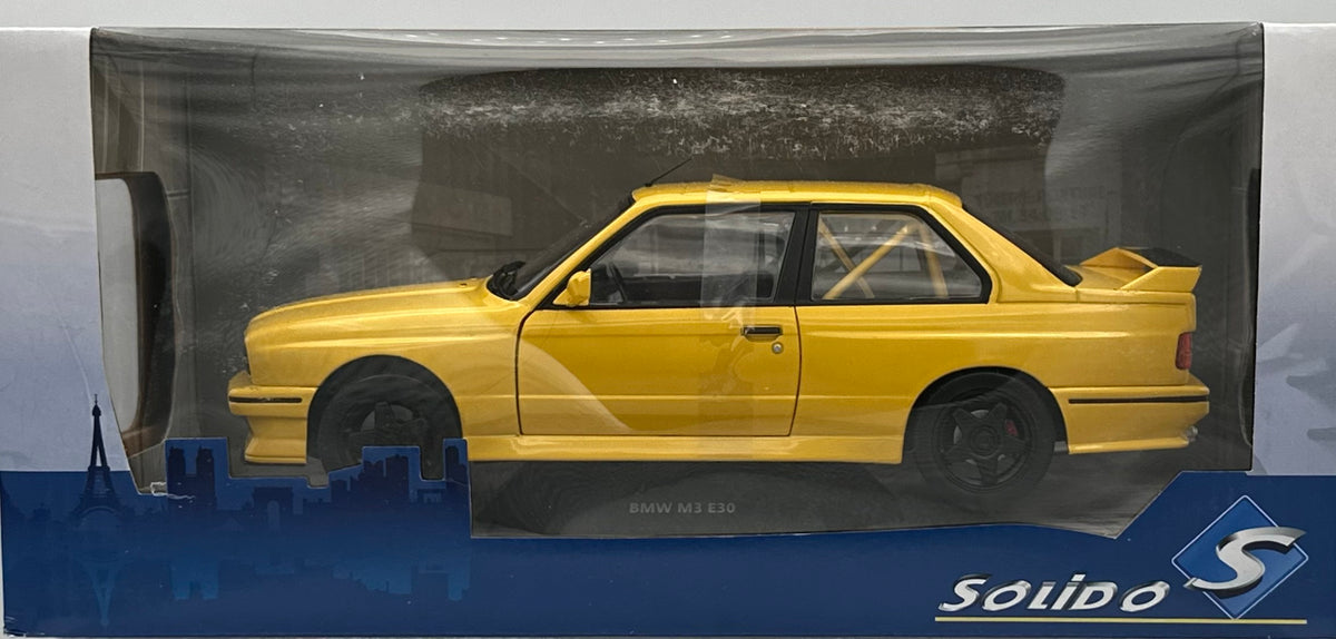 Solido 1:18 BMW E30 M3 St. Fighter Yellow 1990 – BMW CCA Foundation