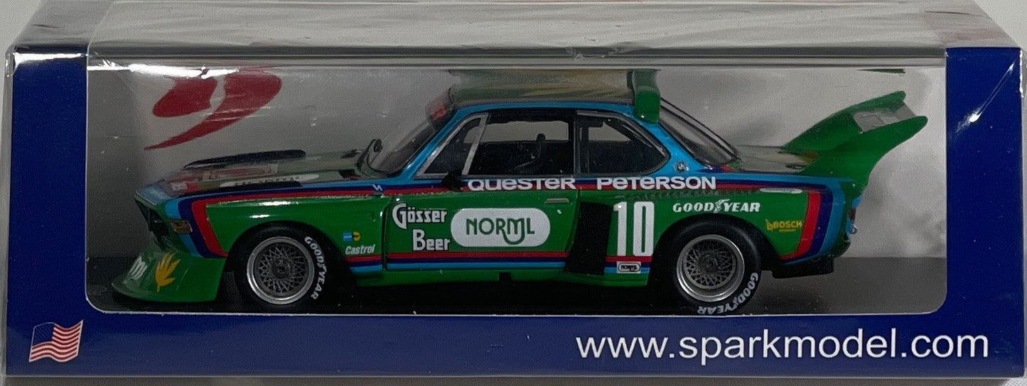Spark 1:43 3.5 CSL Schnitzer 1976 Gosse Norma Quester/Peterson #10 - BMW CCA Foundation