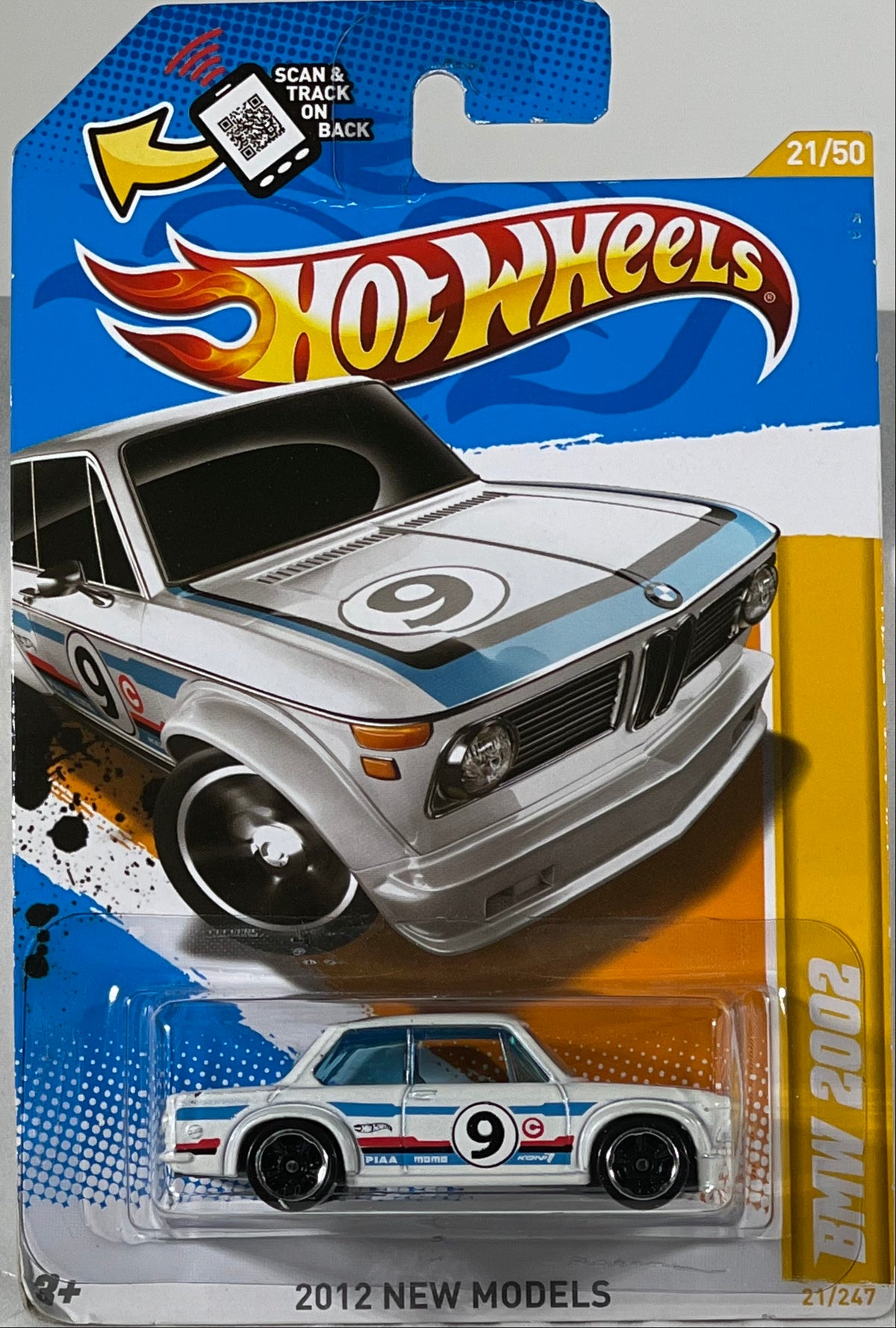 Hot Wheels - White BMW 2002 21/247