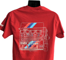 Load image into Gallery viewer, M3 S14 Engine Motorsport T-shirt - BMW CCA Foundation