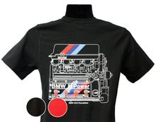 Load image into Gallery viewer, M3 S14 Engine Motorsport T-shirt - BMW CCA Foundation