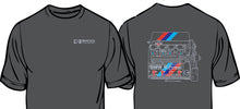 Load image into Gallery viewer, M3 S14 Engine Motorsport T-shirt - BMW CCA Foundation