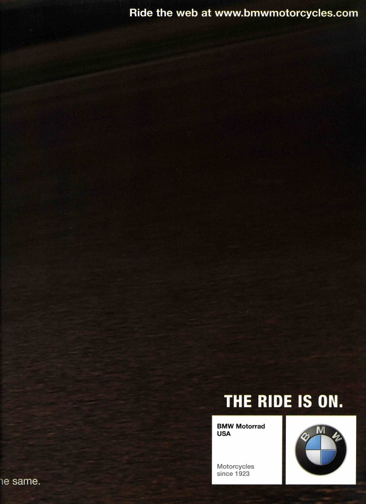 Brochure - Every day is track day. - 2006 Full Model Line BMW Motorcycle Brochure - BMW CCA Foundation