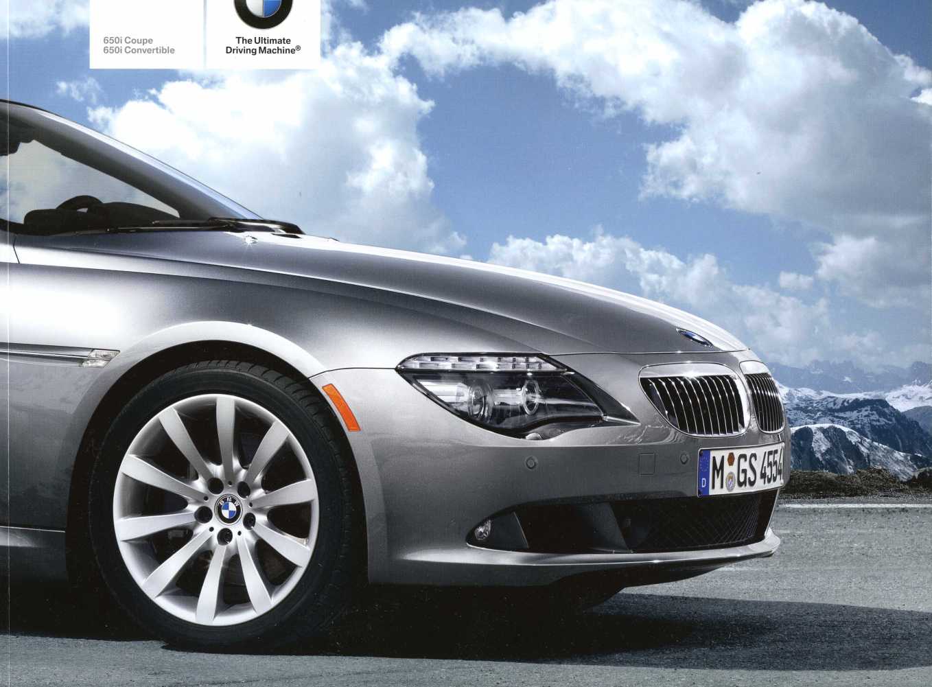 Brochure - 2009 BMW 6 Series 650i Coupe 650i Convertible - E63 / E64 - BMW CCA Foundation