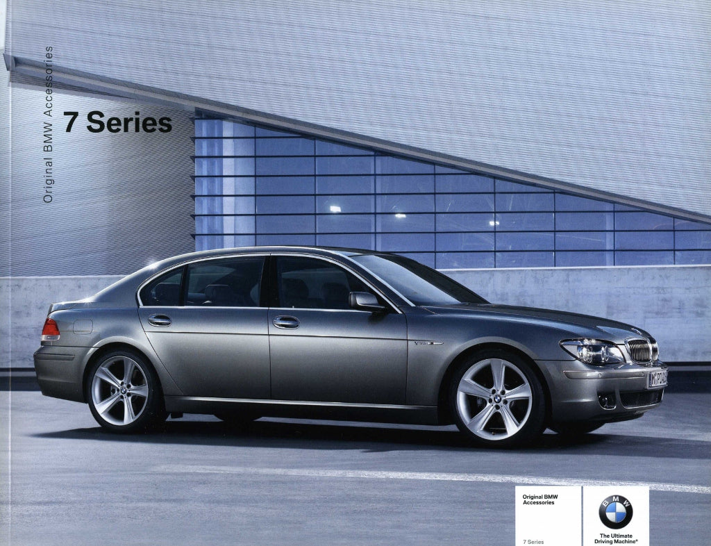 Brochure - Original BMW Accessories 7 Series - E65 / E66 Brochure - BMW CCA Foundation