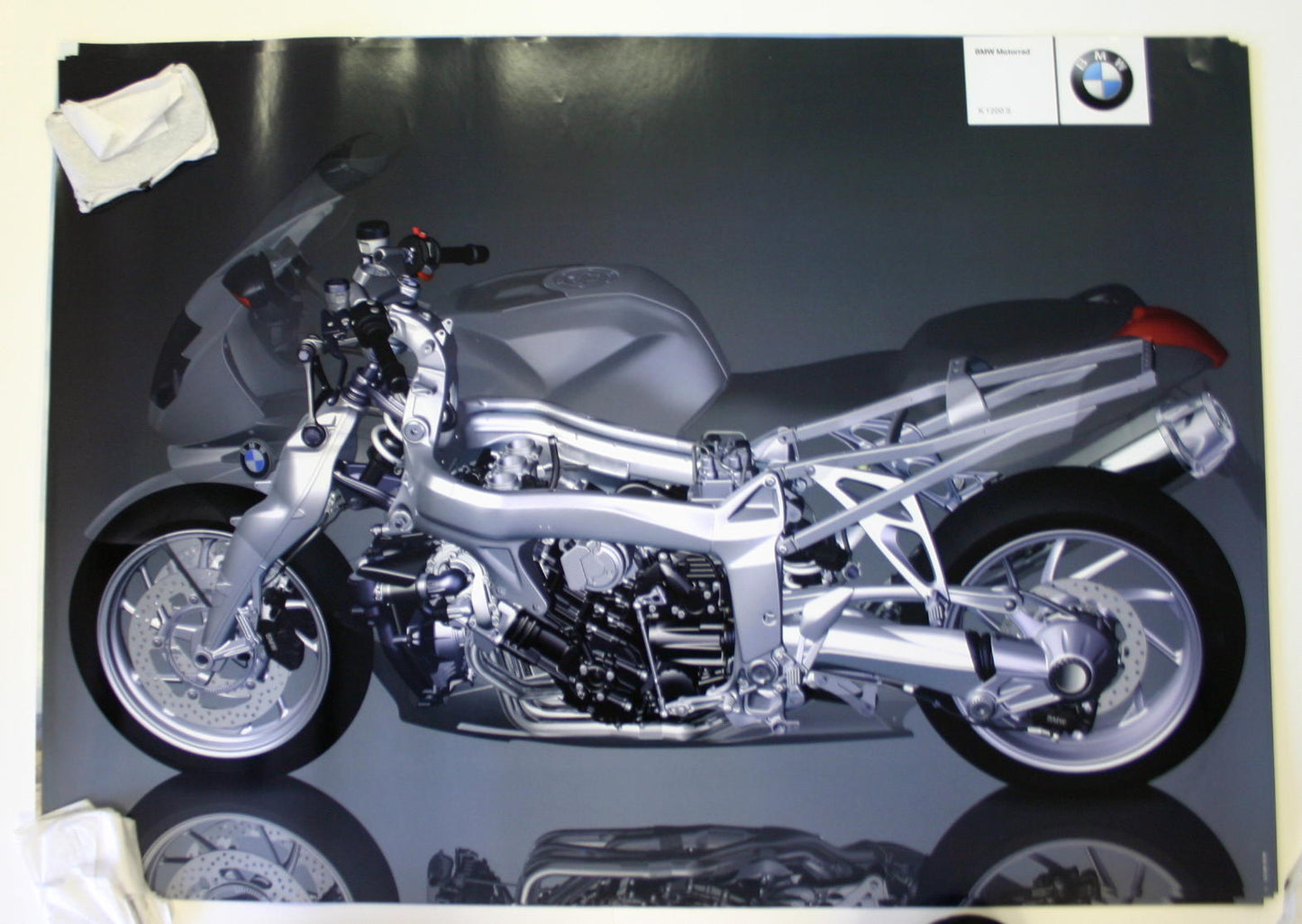 Poster - BMW Motorrad K 1200 S / K1200S Motorcycle - BMW CCA Foundation