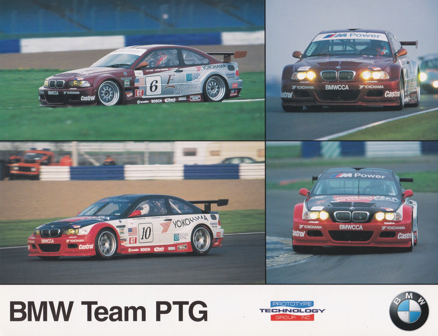 Signature Card - 2000 BMW Team PTG - BMW CCA Foundation