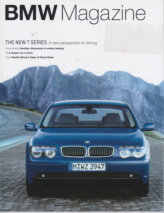 BMW Magazine / 01.2002 - BMW CCA Foundation