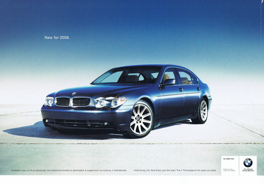 New for 2006. BMWNA Advertising Art