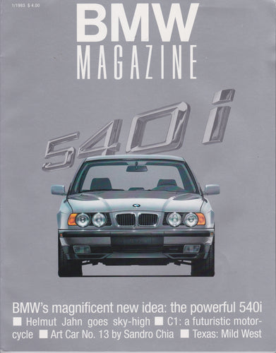 BMW Magazine / 01.1993