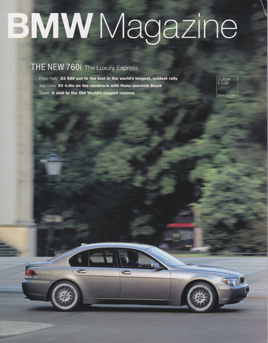 BMW Magazine / 02.2004 - BMW CCA Foundation