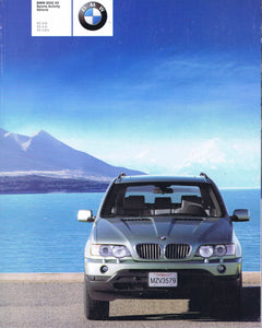 Brochure - BMW 2002 X5 Sports Activity Vehicle X5 3.0i X5 4.4i X5 4.6is - E53 (2nd)