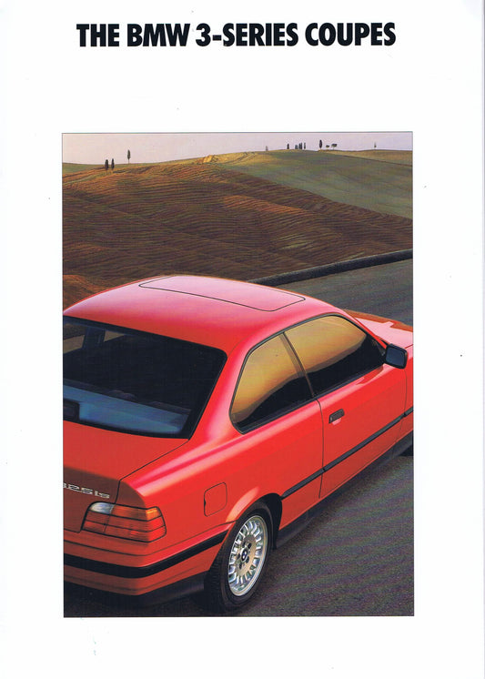 Brochure - THE BMW 3-SERIES COUPES (1992) - BMW CCA Foundation