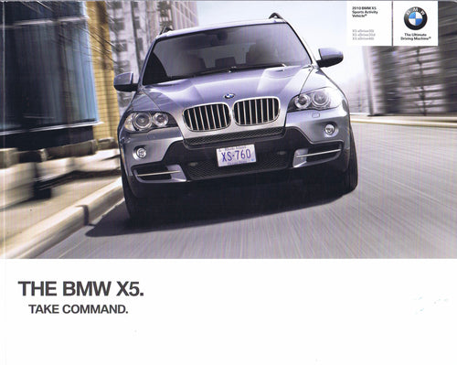 Brochure - 2010 BMW X5 Sports Activity Vehicle X5 xDrive30i X5 xDrive35d X5 xDrive48i - E70 - BMW CCA Foundation