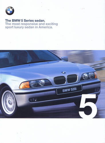 Brochure - BMW 1998 5 Series Sedan 528i 540i - E39 Brochure - BMW CCA Foundation