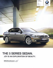 Load image into Gallery viewer, Brochure - 2011 BMW 5 Series Sedan. 528i/528i xDrive 535i/535i xDrive 535d/535d xDrive 550i/550i xDrive - 2011 F10 Brochure