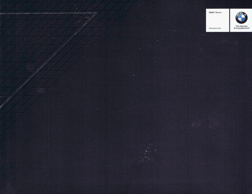Brochure - BMW 7-Series (2015) - BMW CCA Foundation