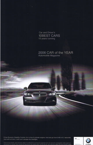 It's a blast to drive. BMWNA Advertising Art