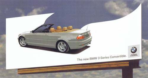 The new 3 Series Convertible. BMWNA Advertising Art