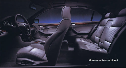 More room to stretch out. BMWNA Advertising Art