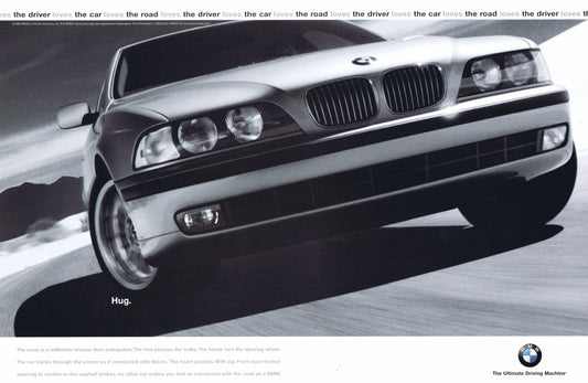 Hug. 1998 BMWNA Advertising Art