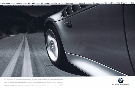 Caress. 1998 BMWNA Advertising Art