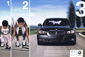The new, more responsive 3, 1996 BMWNA Advertising Art - BMW CCA Foundation