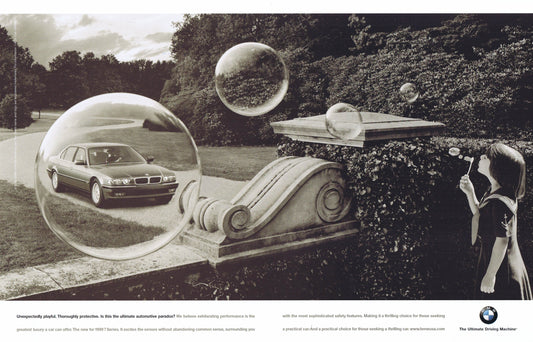 Unexpectedly playful., BMWNA Ad Artwork Large