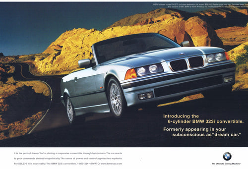 The new 325is Convertible, 1997 BMWNA Advertising Art