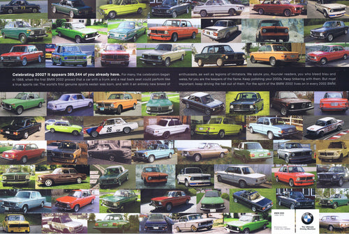Celebrating 2002?, 2002 BMWNA Advertising Art - BMW CCA Foundation
