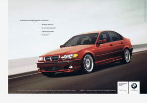 Phrases for perfection, 2003 BMWNA Advertising Art