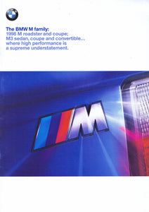 Brochure - The BMW M family. (1998)