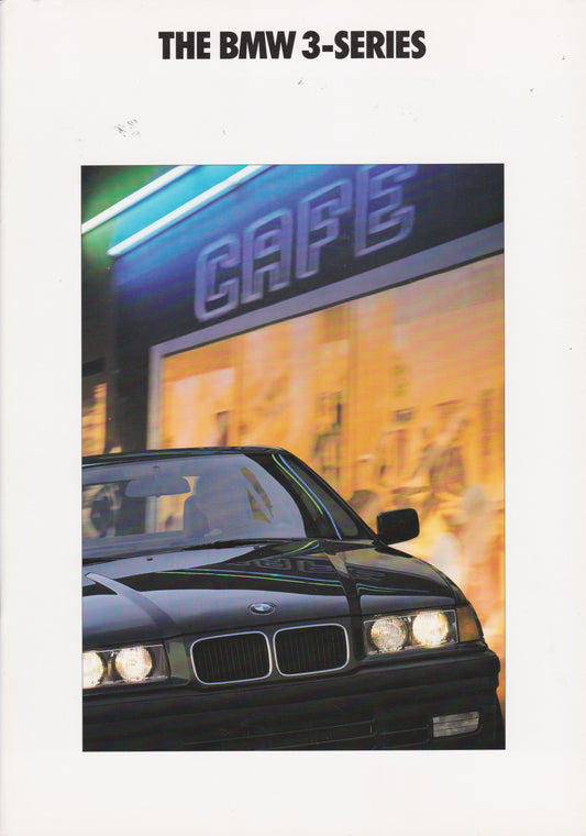 Brochure - THE BMW 3-SERIES (1992) 2nd version - BMW CCA Foundation