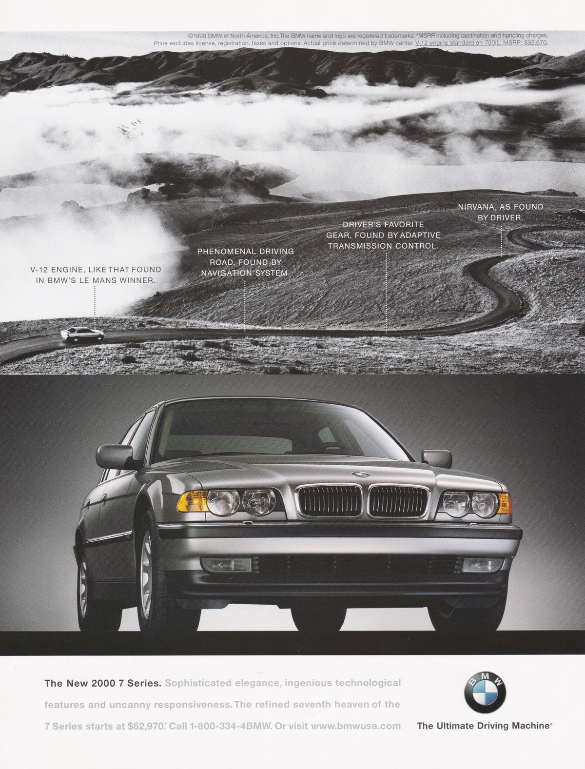 The New 2007 7 Series, BMWNA Ad Artwork Small - BMW CCA Foundation