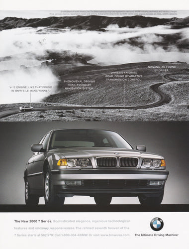 The New 2007 7 Series, BMWNA Ad Artwork Small