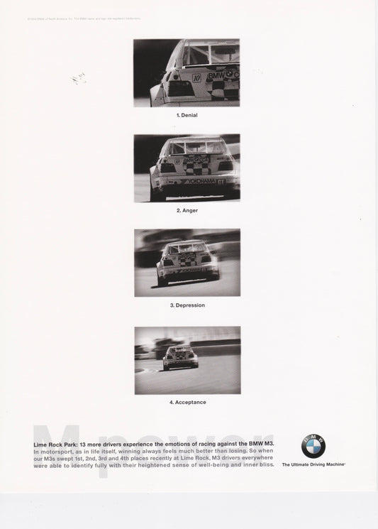 Lime Rock emotions. BMWNA Ad Artwork Small