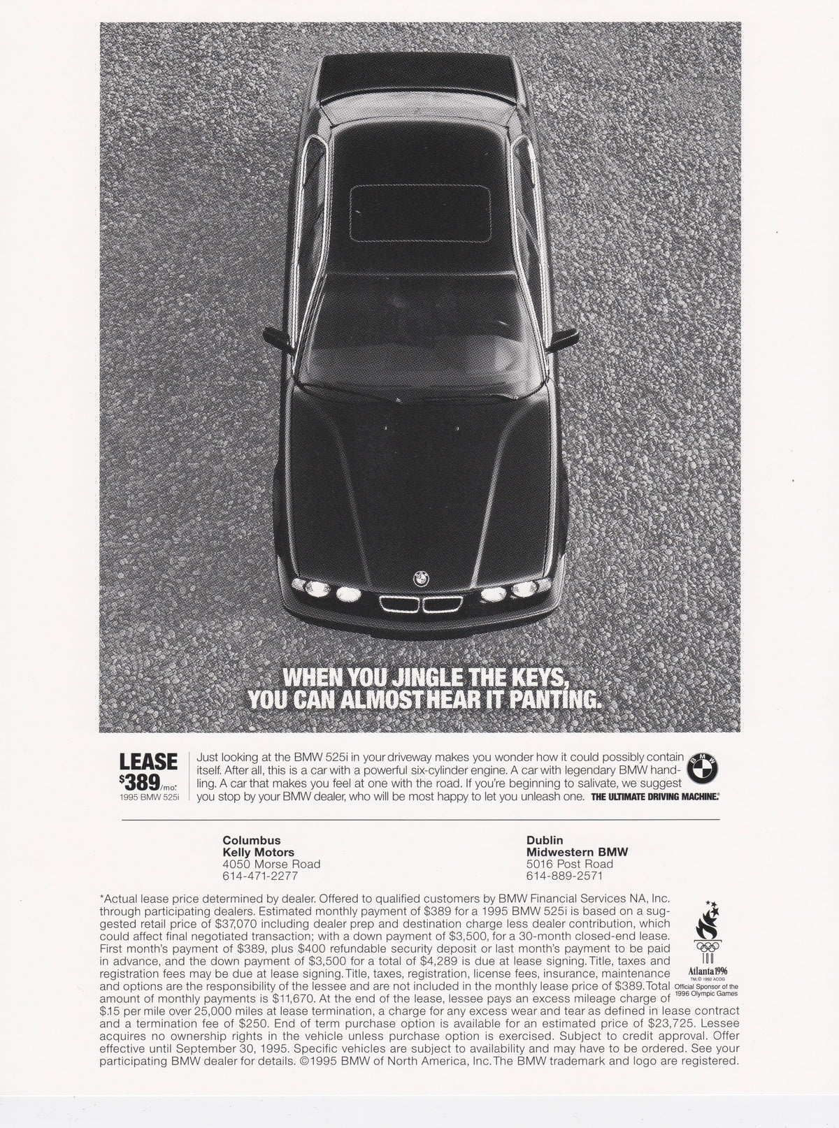Jingle the keys, BMWNA Ad Artwork Small - BMW CCA Foundation