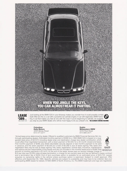 Jingle the keys, BMWNA Ad Artwork Small - BMW CCA Foundation