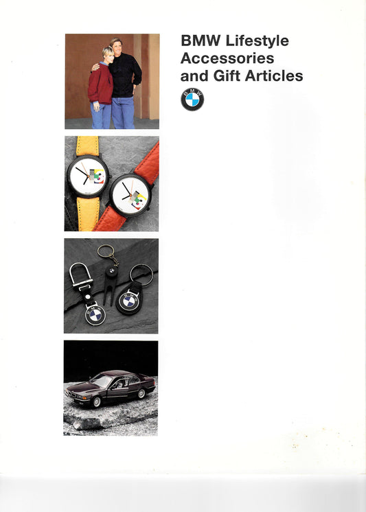 BMW Lifestyle Articles and Gift Articles. 1995