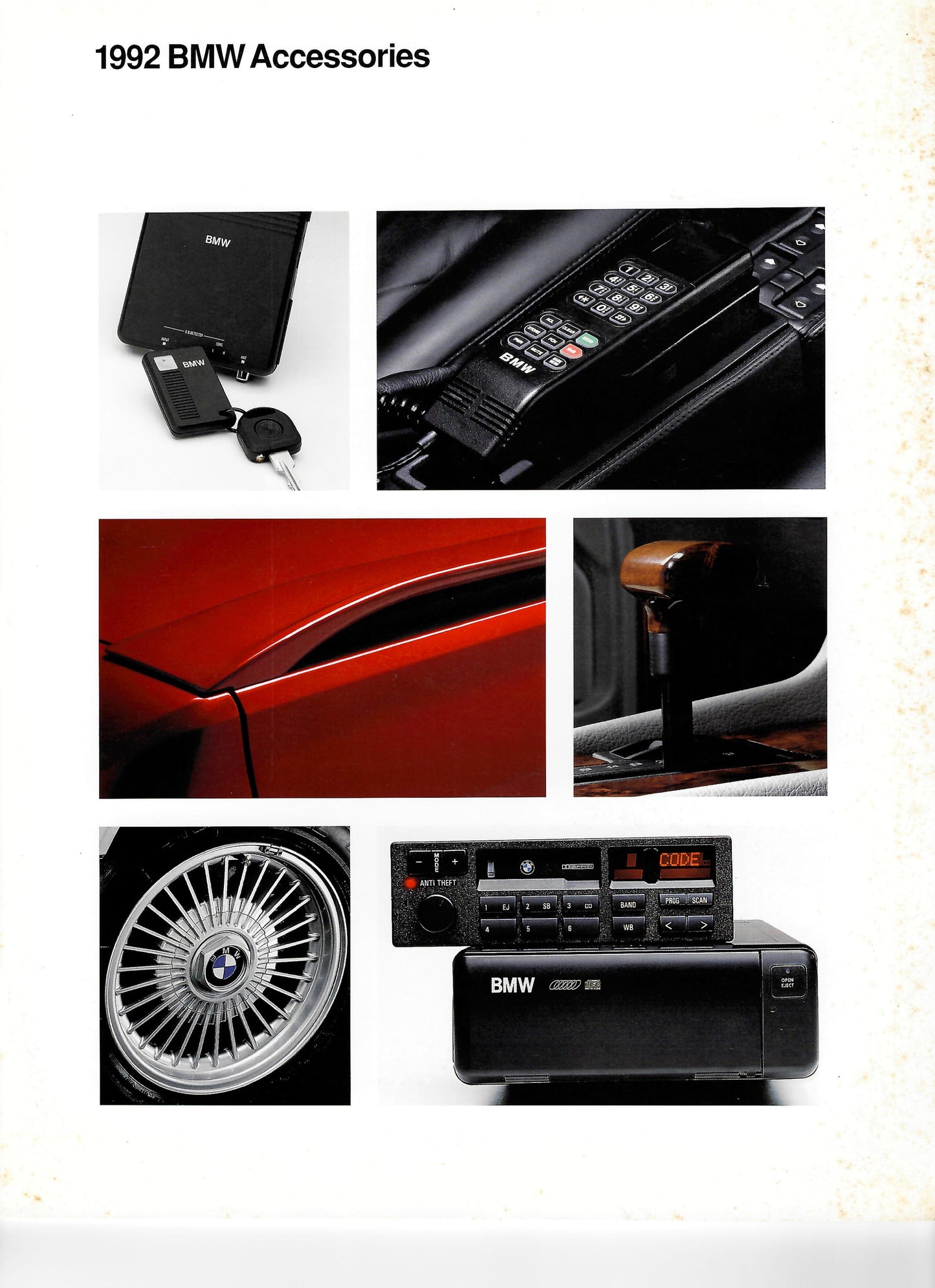 1992 BMW Accessories